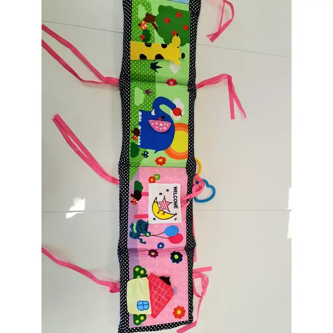 Protectie patut bebe, 110x16,5cm