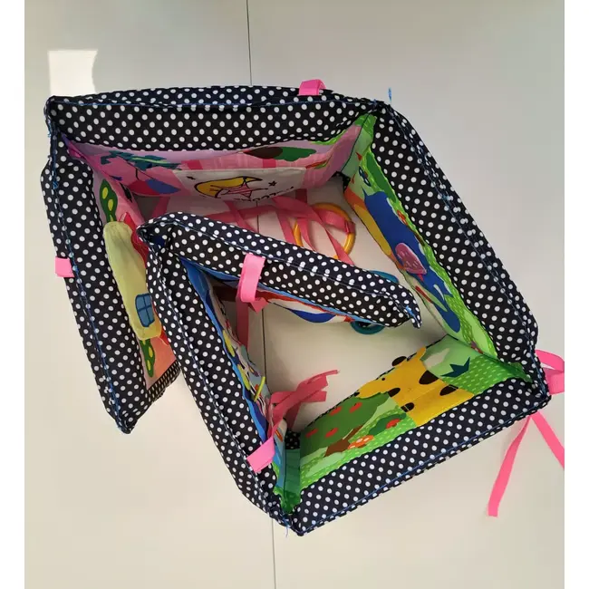 Protectie patut bebe, 110x16,5cm