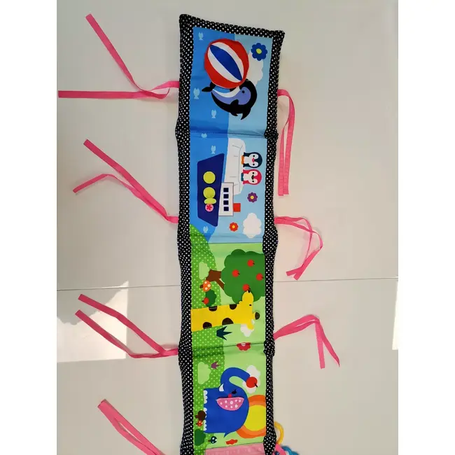 Protectie patut bebe, 110x16,5cm