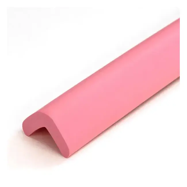 Banda de protectie mobilier, din spuma, 90cm, roz pastel