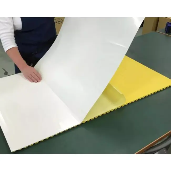 Banda dublu-adeziva, din adeziv acrilic, pentru panouri decorative pereti, 90cm, transparenta