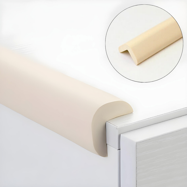 Banda protectie colturi, din spuma, 90cm, crem