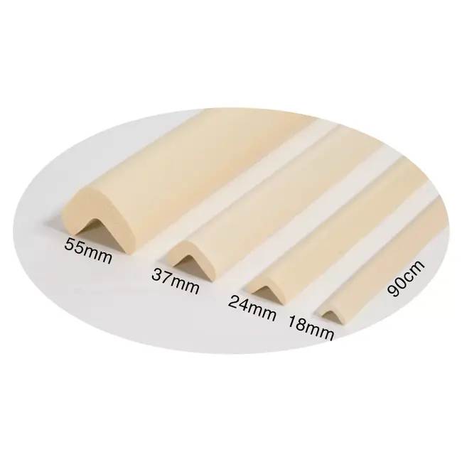 Banda protectie colturi, din spuma, 90cm, crem