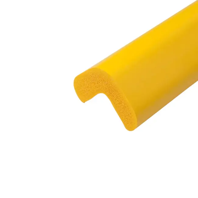 Banda protectie colturi, din spuma, 90cm, galben