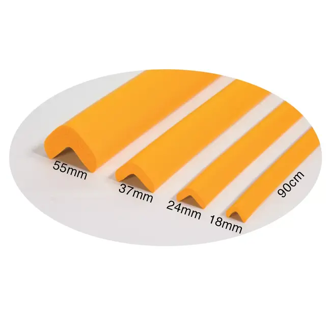 Banda protectie colturi, din spuma, 90cm, galben