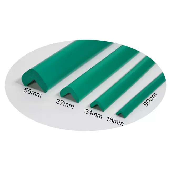 Banda protectie mobilier, din spuma, 90cm, verde