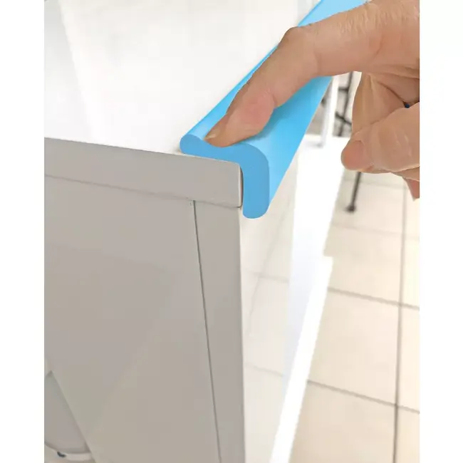 Banda protectie muchii, din spuma, 90cm, verde menta