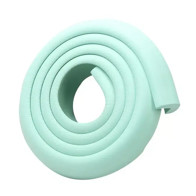 Banda protectie muchii, din spuma, 90cm, verde menta