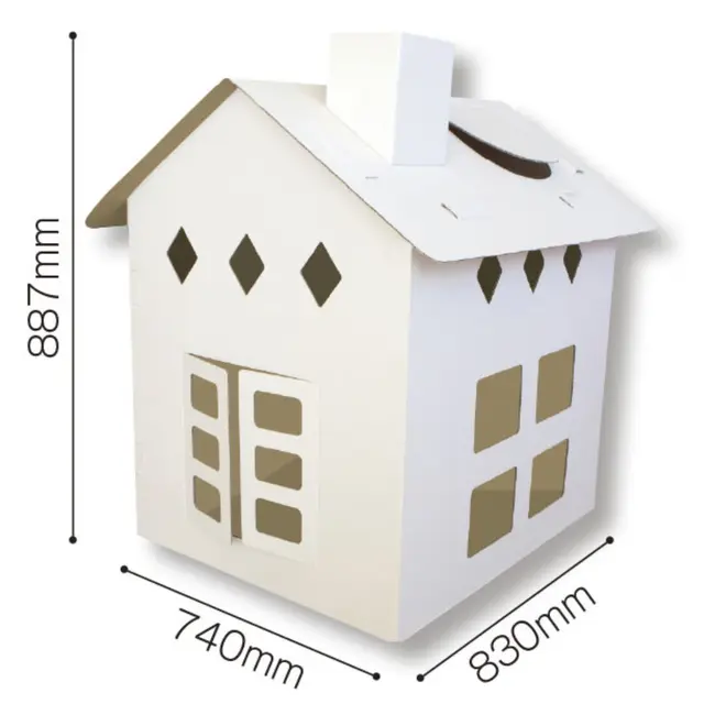 Casuta pentru copii de colorat ,   joc creativ cu accesorii