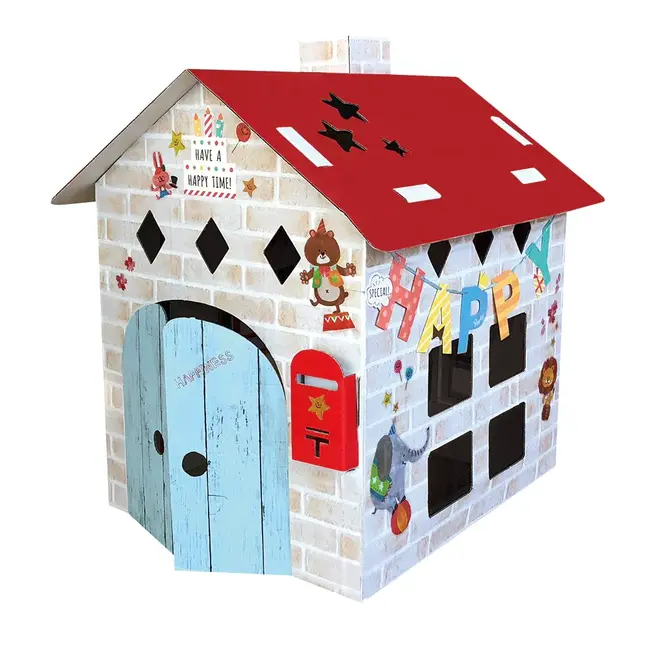 Casuta pentru copii de colorat ,   joc creativ cu accesorii