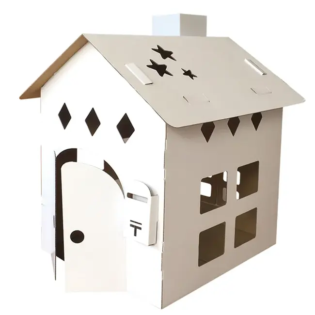 Casuta pentru copii de colorat ,   joc creativ cu accesorii