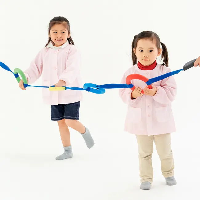 Inele de mers pentru copii, pentru orientare in grup, set 6 buc