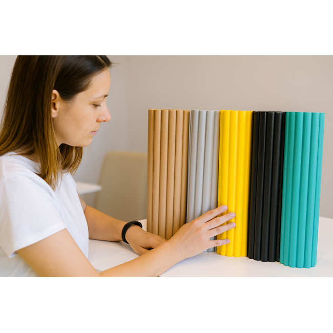 Panou decorativ perete spuma cauciuc 600x900x9 - siguranta copii