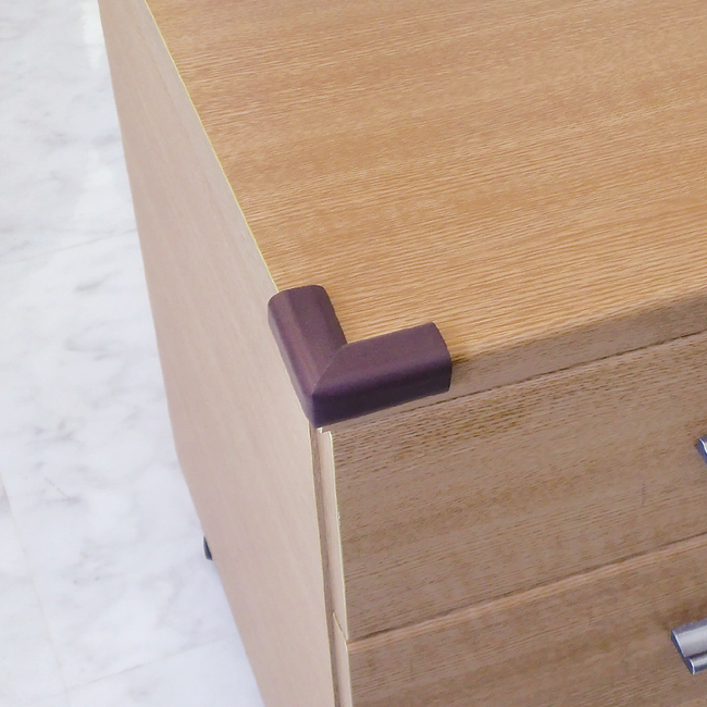 Protectie colturi pentru mobila, din spuma, set 4 buc