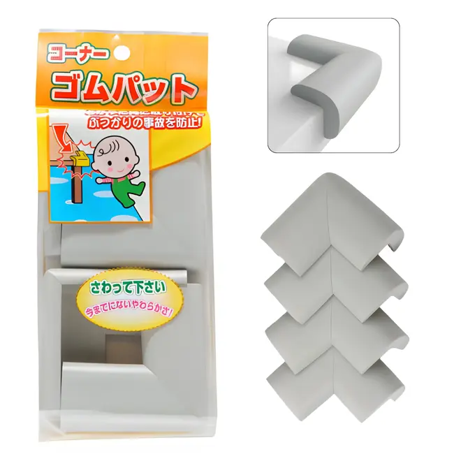 Protectie colturi pentru mobila, din spuma, set 4 buc