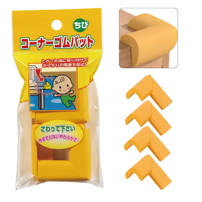 Protectie colturi pentru mobila, din spuma, set 4 buc