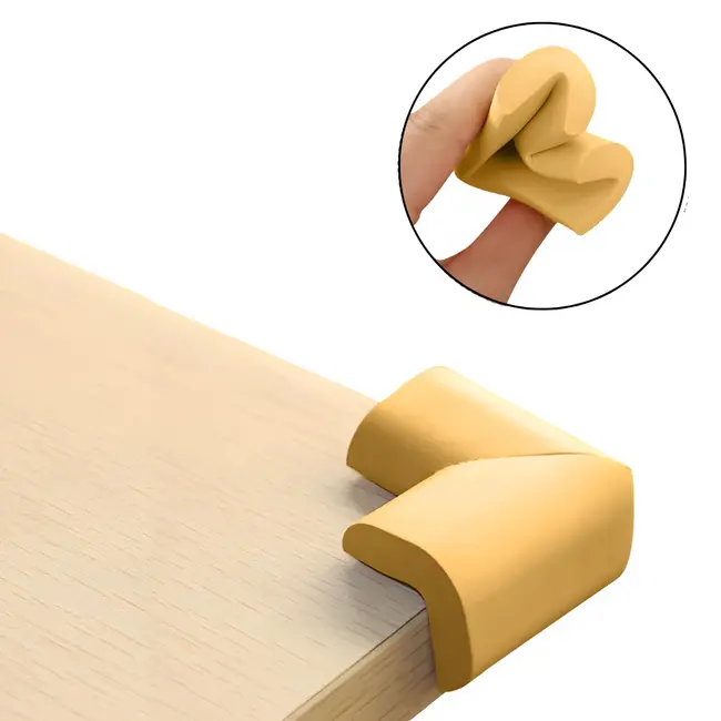 Protectie colturi pentru mobila, din spuma, set 4 buc