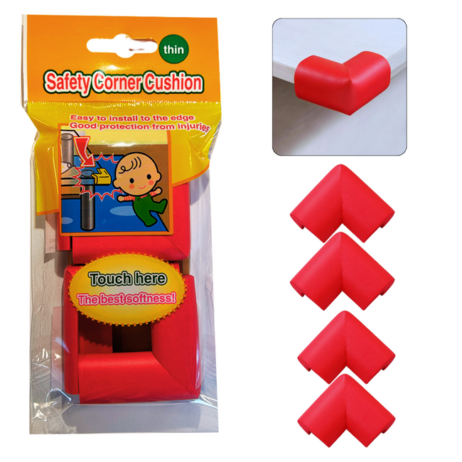 Protectii colturi mobila, 1.6 cm, set 4 buc