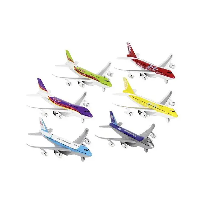 Avion de jucarie, cu lumini si sunete, 3 ani+, 1buc, goki