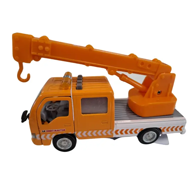 Camioane de tractat, de jucarie, 13x7.5 cm, 3 ani+, goki