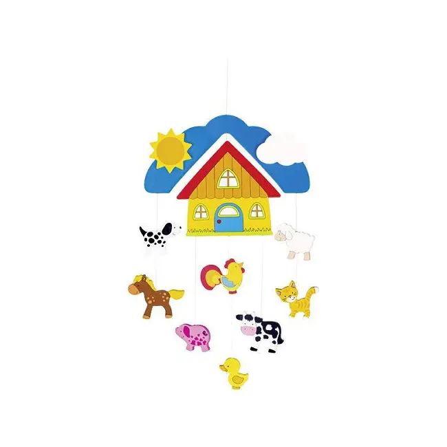 Carusel patut bebe cu ferma animale goki   carboysafety