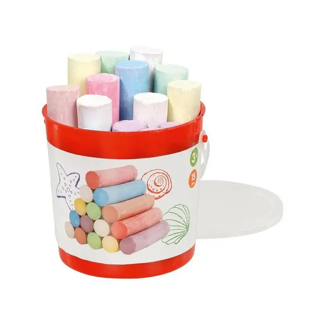 Creta colorata pentru copii 3 ani+ 15buc goki   carboysafety