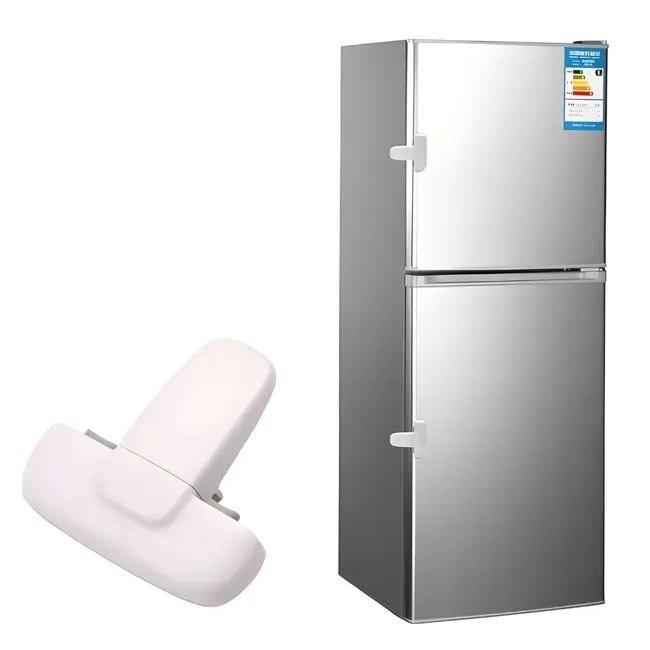 Incuietoare frigider autoadeziva ,   siguranta copii 2 buc