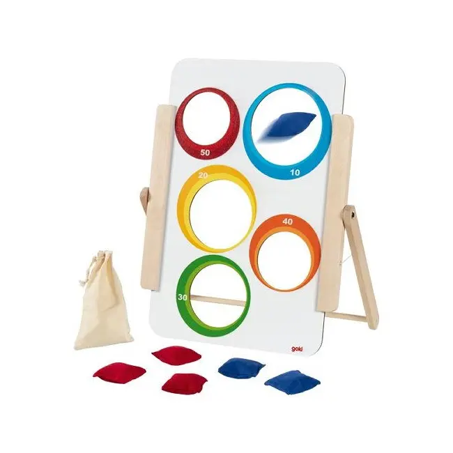 Joc cu tinta din lemn goki, pentru copii si adulti