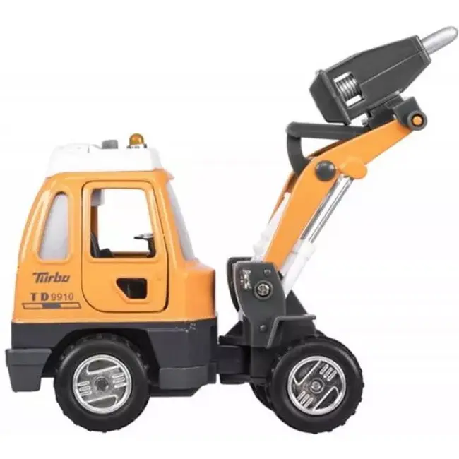 Masini de constructie, cu sunete si lumini, 16x9cm, 3 ani+, goki