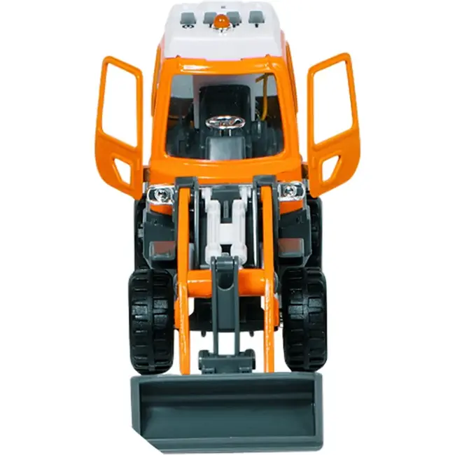 Masini de constructie, cu sunete si lumini, 16x9cm, 3 ani+, goki