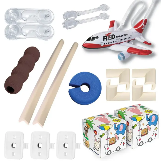 Pachet sisteme de siguranta japoneze pentru copii, 11 piese