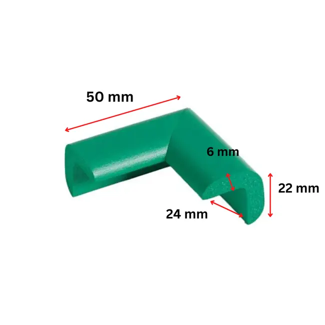 Protectii colturi mobila, 1.6 cm, set 4 buc
