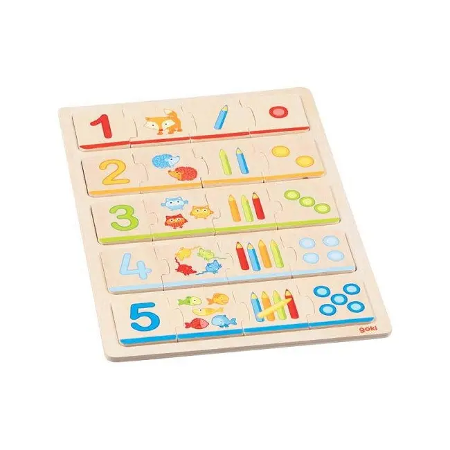 Puzzle educativ invatam sa numaram copii 2 ani+ goki   carboysafety