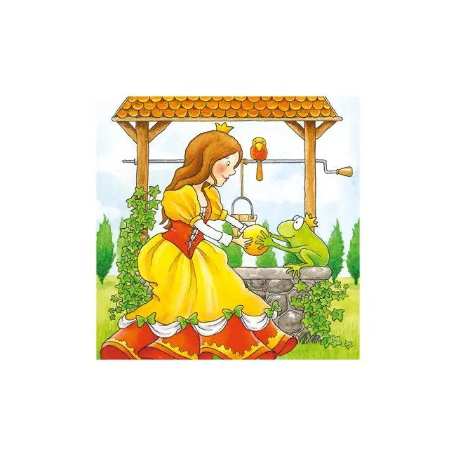 Puzzle povesti copii 3 ani+  de lemn goki   carboysafety