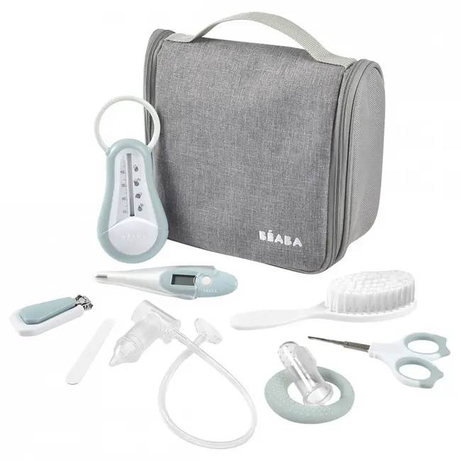 Set complet de ingrijire Beaba Grey Blue