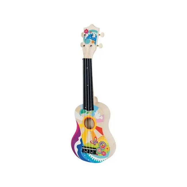 Ukulele copii flower power ,   primul instrument muzical pentru copii