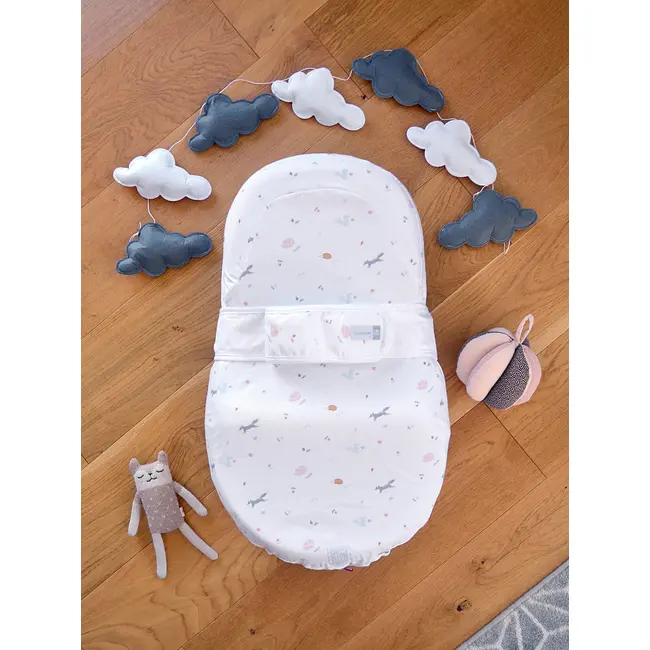 Baby nest ergonomic Red Castle Cocoonababy  10   Happy fox