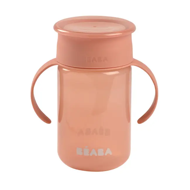 Cana de invatare Beaba 340 ml Pink