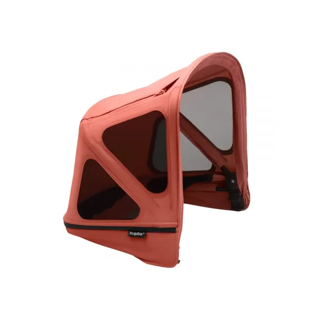 Capotina cu extensie plasa insecte Bugaboo Donkey Sunrise Red