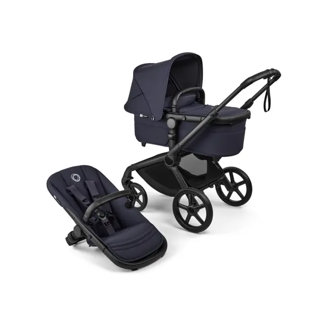 Carucior Bugaboo Fox 5  Renew Black Deep Indigo 2 in 1