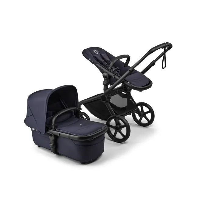 Carucior Bugaboo Fox 5  Renew Black Deep Indigo 2 in 1
