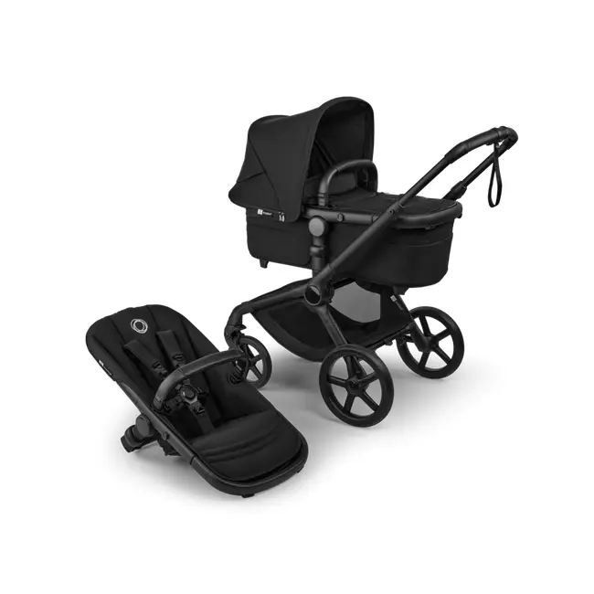 Carucior Bugaboo Fox 5  Renew Black Heritage Black 2 in 1