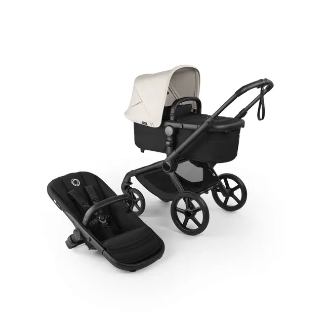 Carucior Bugaboo Fox 5  Renew Black Heritage Black Misty White 2 in 1