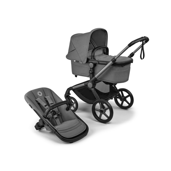 Carucior Bugaboo Fox 5  Renew Graphite Moon Grey 2 in 1