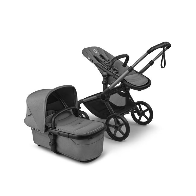 Carucior Bugaboo Fox 5  Renew Graphite Moon Grey 2 in 1
