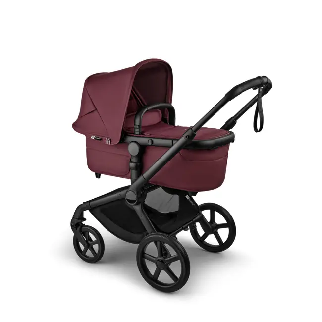 Carucior Bugaboo Fox 5 Renew Black Dark Cherry 2 in 1