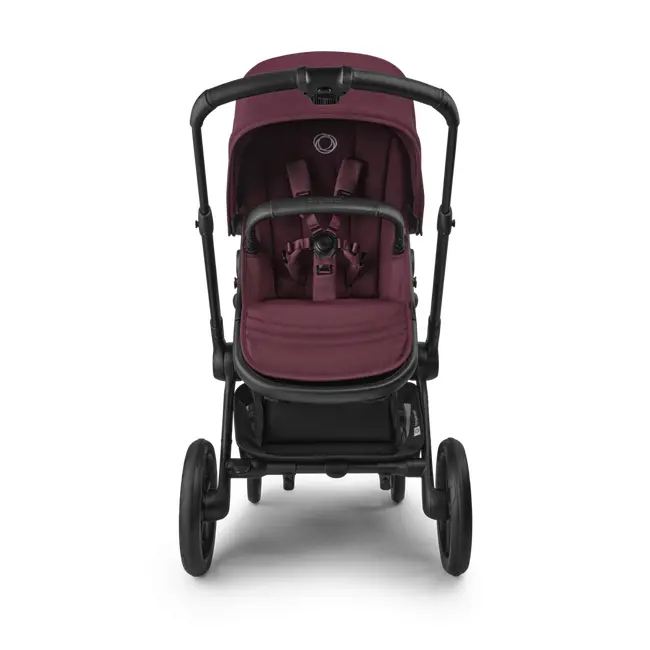Carucior Bugaboo Fox 5 Renew Black Dark Cherry 2 in 1