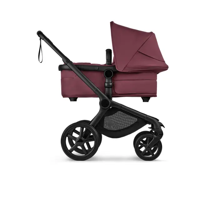 Carucior Bugaboo Fox 5 Renew Black Dark Cherry 2 in 1