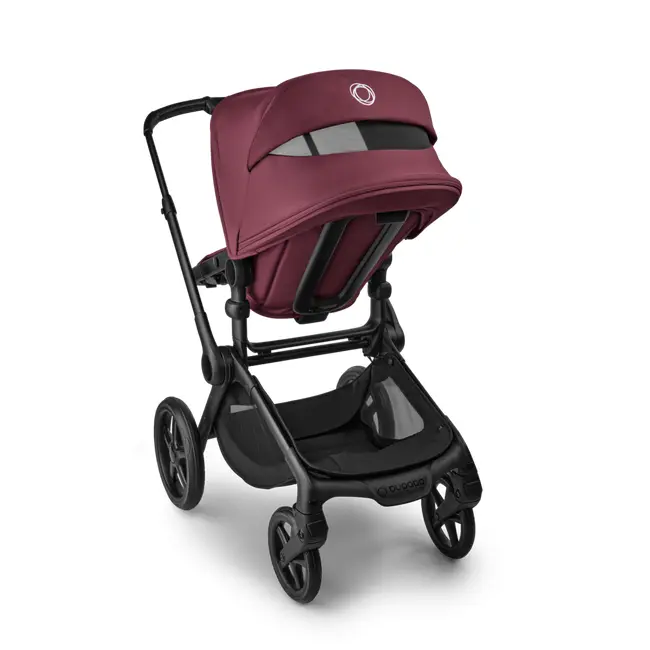 Carucior Bugaboo Fox 5 Renew Black Dark Cherry 2 in 1