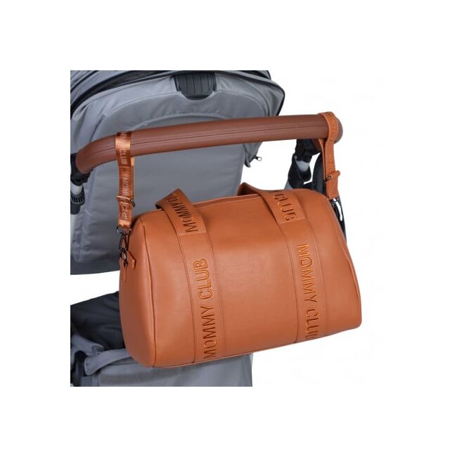 Geanta de infasat Childhome Mommy Club piele PU Maro